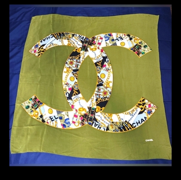 Source Unknown Accessories - Olive green scarf